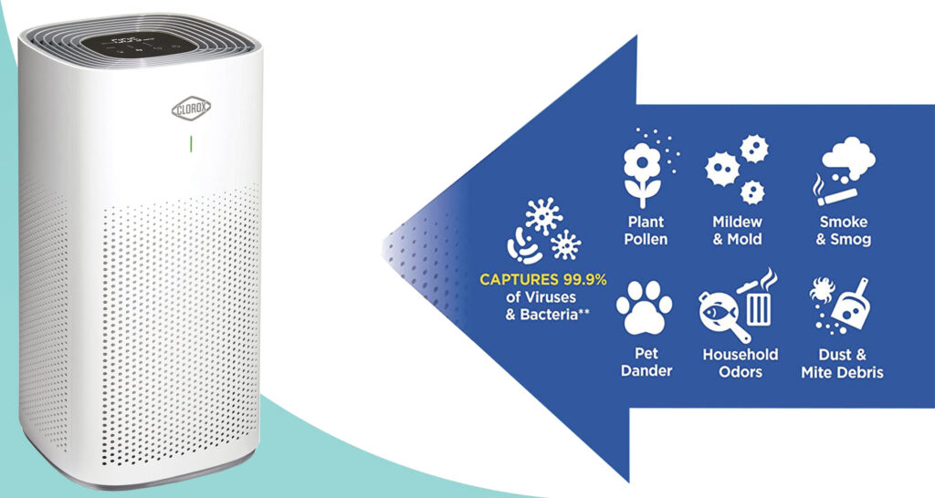 Detailed Review of the Clorox 11010 Large Room True HEPA Air Purifier